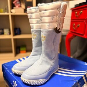 adidas x Missy Elliot Trefoil Tall Snow Chic Boots US8